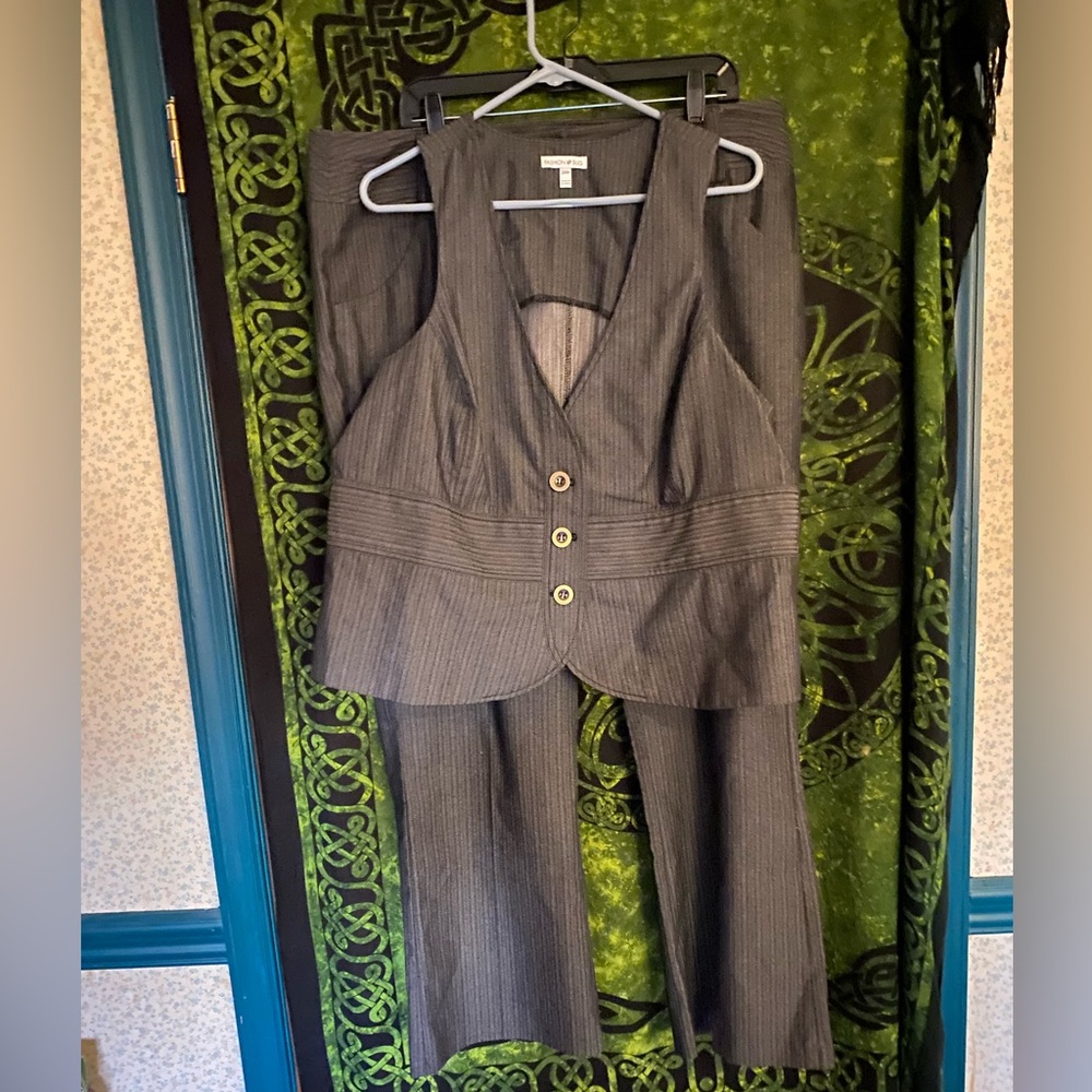 Fashion Bug vest and pant suit